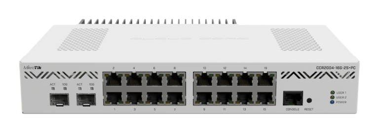 قیمت، مشخصات و خرید روتر میکروتیک CCR2004-16G-2S+PC