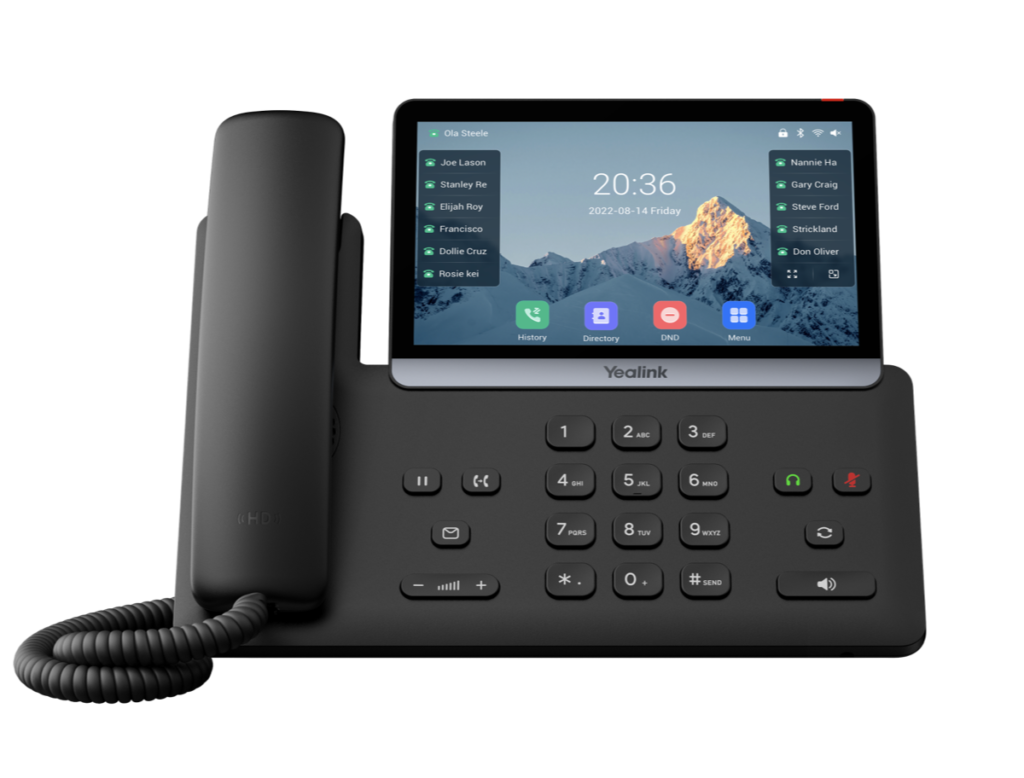 تلفن تحت شبکه یالینک Yealink T77U