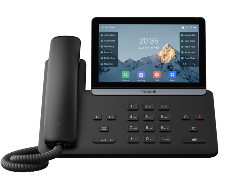 تلفن تحت شبکه یالینک SIP Phone T87W